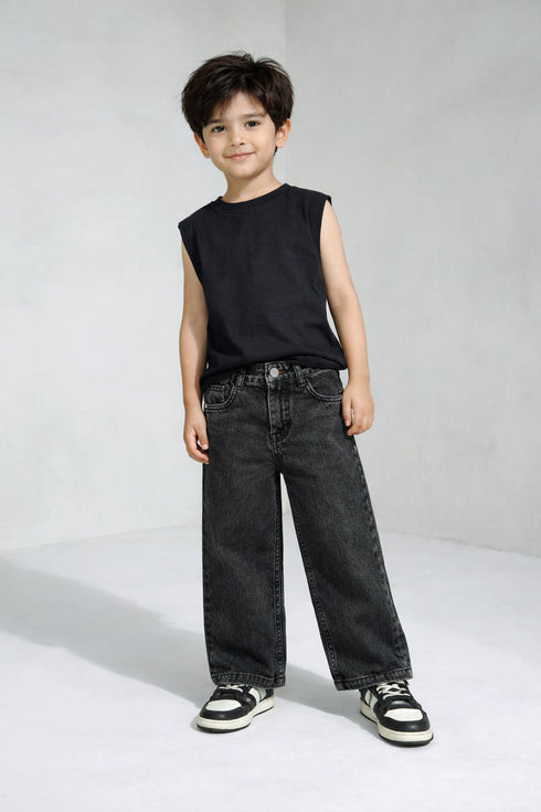 Heritage Wide Leg Denim