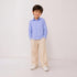 Sky Blue Pinstripe Button-Down