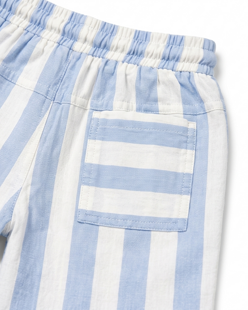 Sky Blue Muslin Shorts