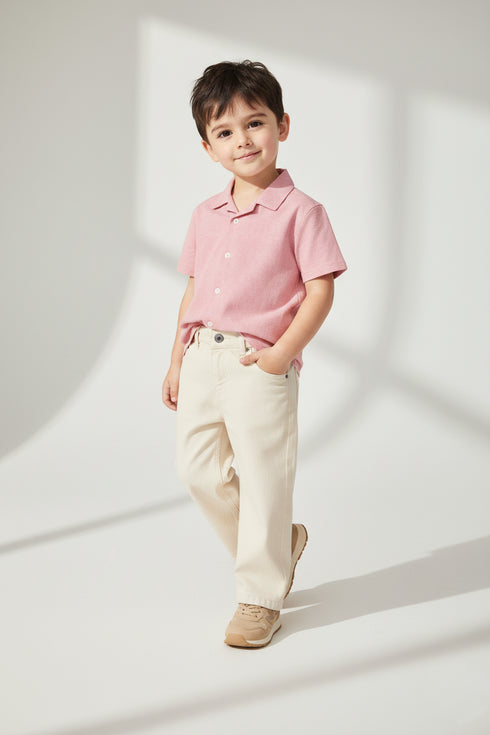 Straight Fit Wide Leg