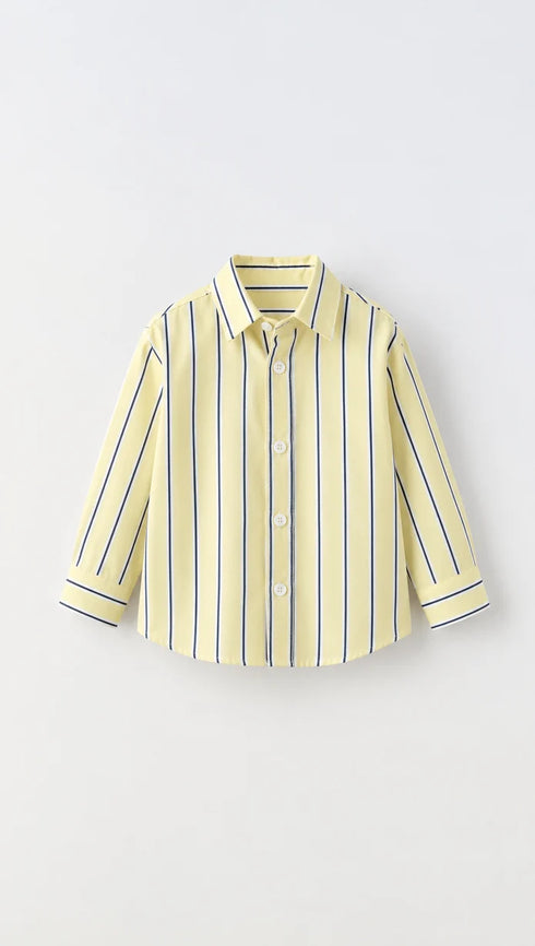 2-Pack: Sunbeam Stripe + Biscotti Stripe Shirts