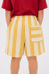 Sun-Stripe Muslin Shorts