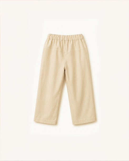 Linen-Blend Trousers