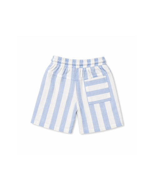 Sky Blue Muslin Shorts