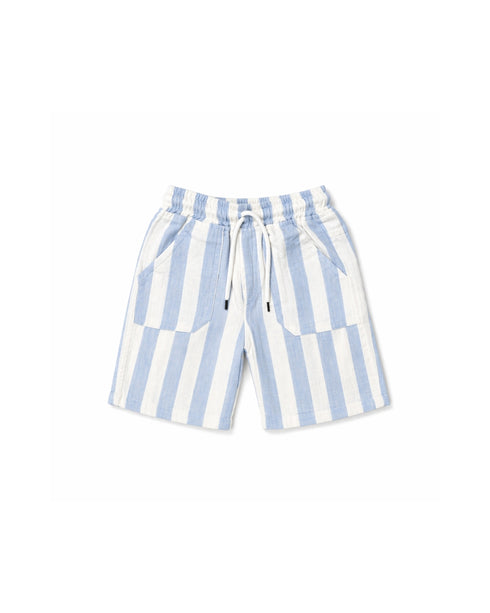 Sky Blue Muslin Shorts