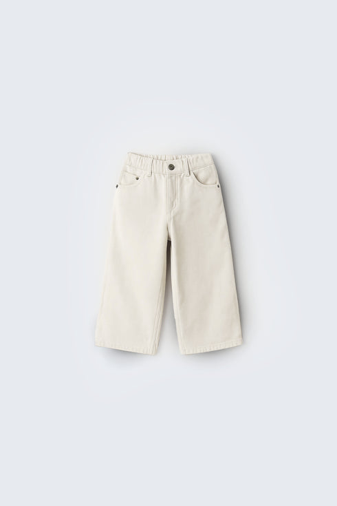 Straight Fit Wide Leg